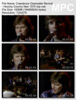 Клип Creedence Clearwater Revival - Hoochy Coochy Man (1970)
