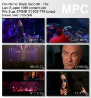 Black Sabbath - The Last Supper (DVDRip) (1999)