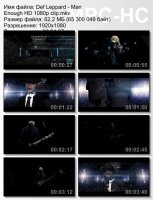 Клип Def Leppard - Man Enough HD 1080p (2016)