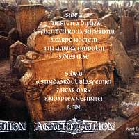 Agathodaimon - Tomb Sculptures (1997)
