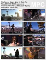 Slash - Live At Rock Am Ring (HD 1080p) (2010)