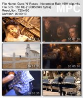 Клип Guns N\' Roses - November Rain (1991)