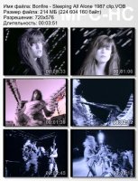 Клип Bonfire - Sleeping All Alone (1987)
