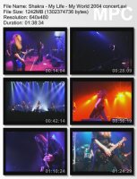 Shakra - My Life - My World (DVDRip) (2004)