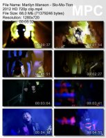 Клип Marilyn Manson - Slo-Mo-Tion HD 720p (2012)