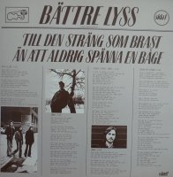 Bättre Lyss - Till Den Sträng Som Brast Än Att Aldrig Spänna En Båge (1975)
