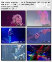 Magnum - Live At Birmingham (DVDRip) (1992)