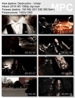 Клип Destruction - Under Attack HD 1080p (2016)