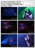 Sonata Arctica - For The Sake Of Revenge (DVDRip) (2005)