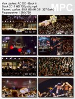 Клип AC/DC - Back in Black HD 720p (2011)