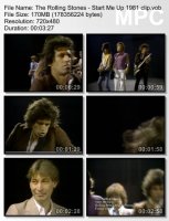 Клип The Rolling Stones - Start Me Up (1981)