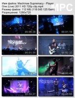 Клип Machinae Supremacy - Player One (Live) HD 720p (2011)