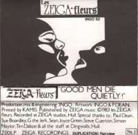 Les Zeiga Fleurs - Good Men Die Quietly (1983)
