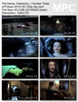 Клип Halestorm - Familiar Taste of Poison HD 720p (2010)
