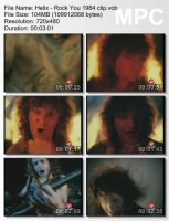Клип Helix - Rock You (1984)