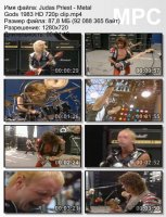 Клип Judas Priest - Metal Gods (Live) HD 720p (1983)