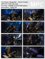 Клип Megadeth - Head Crusher (HD 720p) (2009)