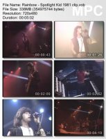 Клип Rainbow - Spotlight Kid (1981)