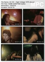 Клип AC/DC - High Voltage (1975)
