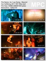 Клип As I Lay Dying - Beyond Our Suffering (HD 720p) (2011)