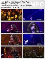 Клип Black Sabbath - War Pigs (Live) (HD 720p) (2013)