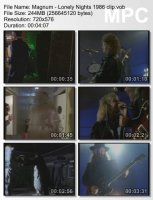 Клип Magnum - Lonely Nights (1986)