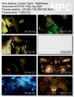 Клип Crystal Tears - Nightmare Serenade (HD 720p) (2010)