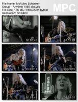 Клип McAuley Schenker Group - Anytime (1989)