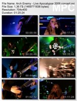 Arch Enemy - Live Apocalypse (DVDRip) (2006)
