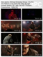 Клип Michael Schenker Group - Cry For The Nations (Live) (HD 720p) (2010)