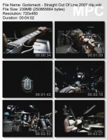 Клип Godsmack - Straight Out Of Line (2007)