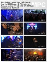 Клип Heaven And Hell - Heaven And Hell (Live) (HD 720p) (2009)