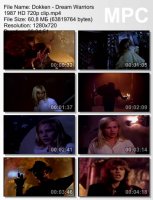 Клип Dokken - Dream Warriors HD 720p (1987)