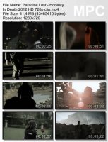 Клип Paradise Lost - Honesty In Death HD 720p (2012)