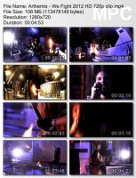 Клип Arthemis - We Fight HD 720p (2012)
