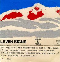 Leven Signs - Hemp Is Here (1985)