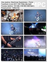 Клип Machinae Supremacy - Force Feedback (Live) HD 720p (2011)