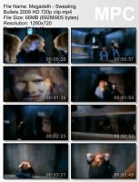 Клип Megadeth - Sweating Bullets HD 720p (2009)