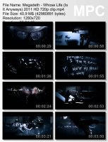Клип Megadeth - Whose Life (Is It Anyways) HD 720p (2011)
