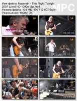 Клип Nazareth - This Flight Tonight (Live) (HD 1080p) (2007)