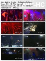 Клип Kreator - Civilization Collapse (Live) (HD 720p) (2014)