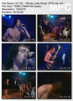 Клип AC/DC - Whole Lotta Rosie (1978)