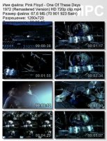 Клип Pink Floyd - One Of These Days (Live At Pompeii, Remastered Version) HD 720p (1972)