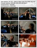 Клип AC/DC - Safe In New York City (2000)