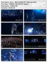 Клип Korn - Blind (HD 720p) (2009)