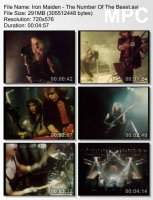 Клип Iron Maiden - The Number Of The Beast (1982)