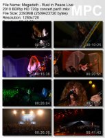Megadeth - Rust in Peace BDRip HD 720p (2010)