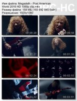 Клип Megadeth - Post American World HD 1080p (2016)