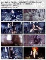 Клип Xandria - Nightfall (HD 720p) (2014)