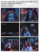 Клип Uriah Heep - Lady In Black (1977)